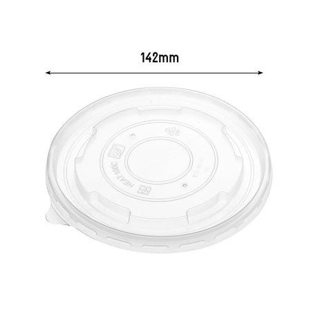 142mm PP Lid for 24 32oz Bowl Dimension