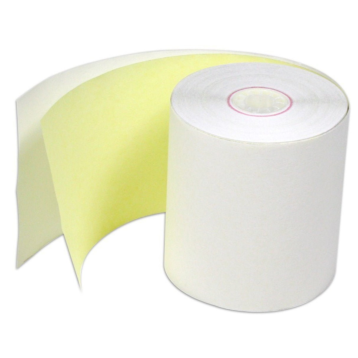 2-Ply Carbonless Bond Paper 3" x 90' - 50 Rolls