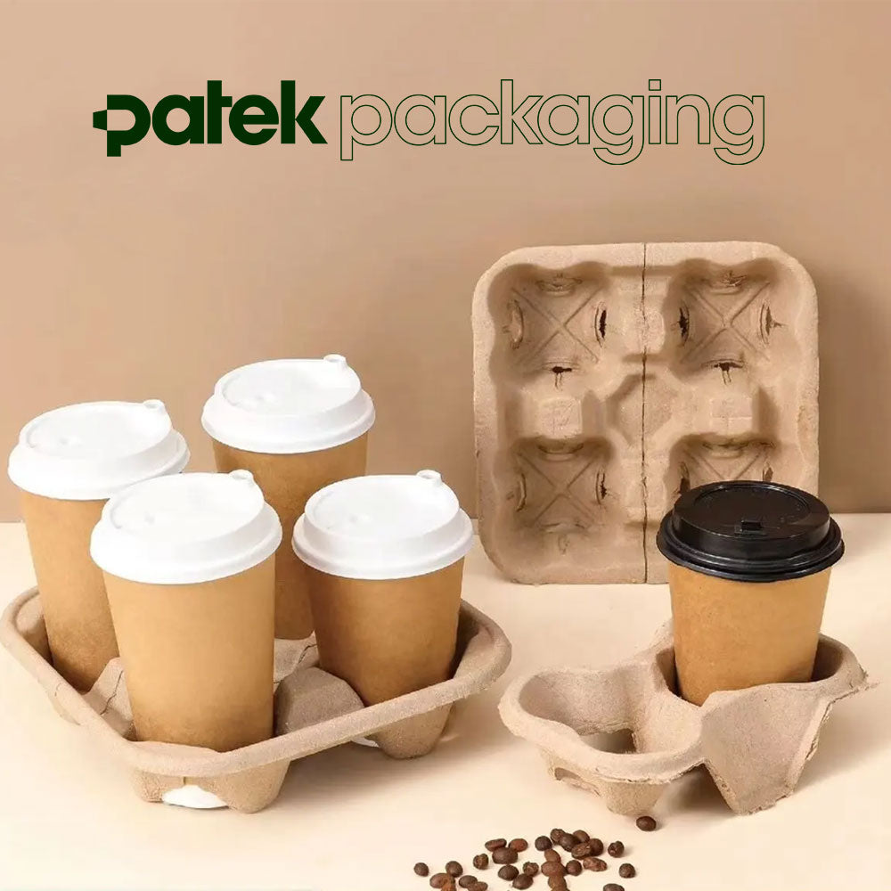 Universal 4 Cup Drink Carrier (Splittable) - 300 Pcs