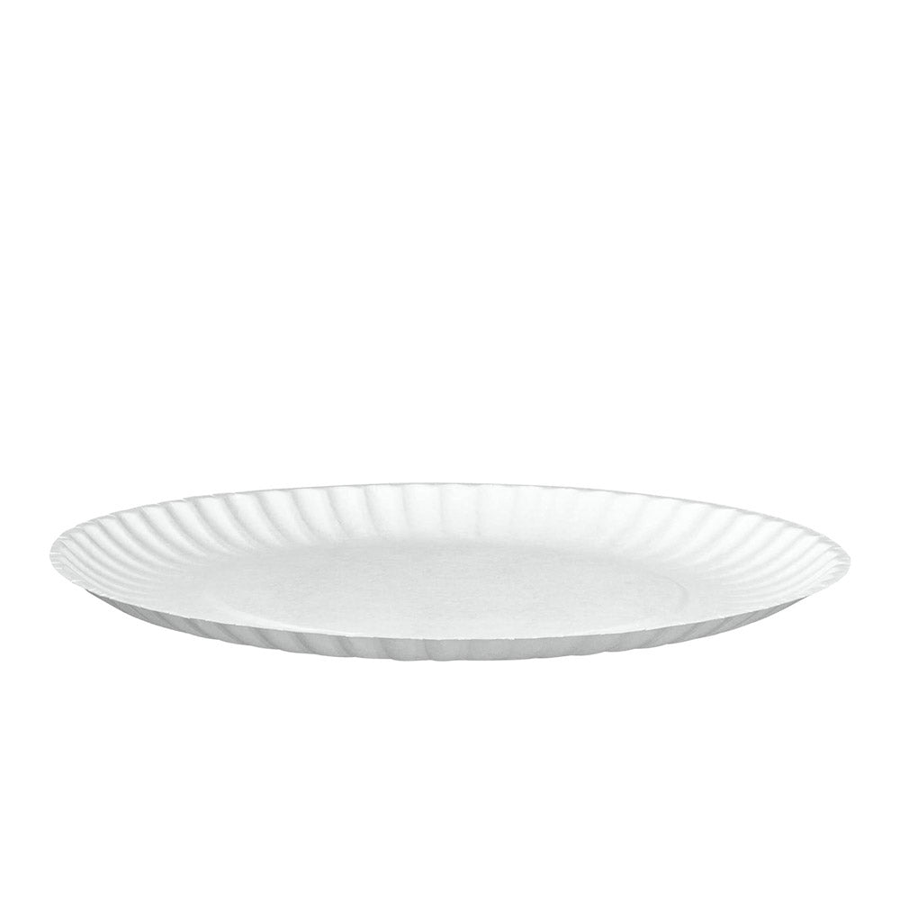 9 Inch Pizza Paper Plate Side View