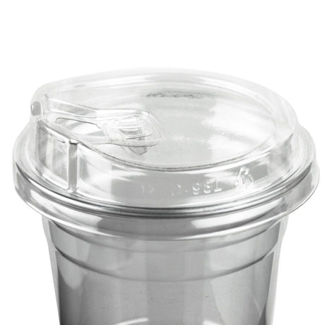 98mm PET Sippy Lid with Cover