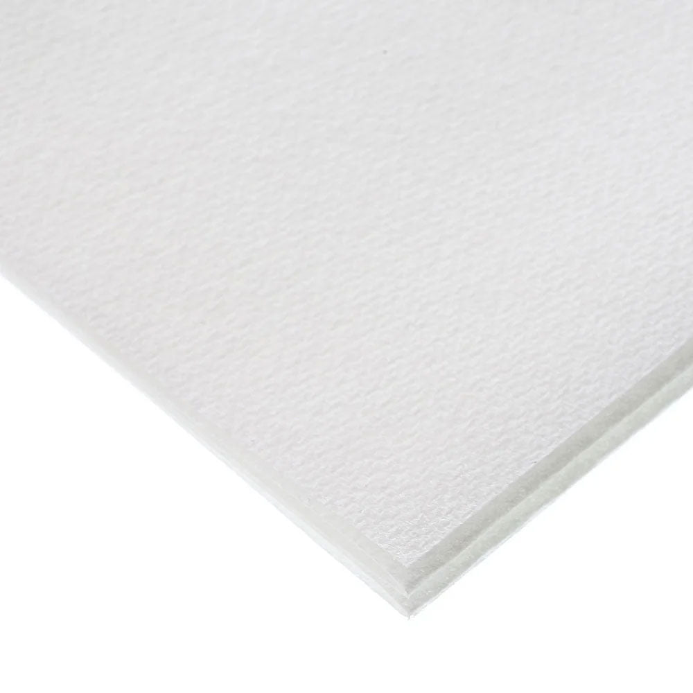 16x16" Air Laid White Linen Napkin 1/8 Fold - 1000 Pcs