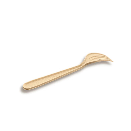 BIO FORK 7 Compsotable Cornstarch Back