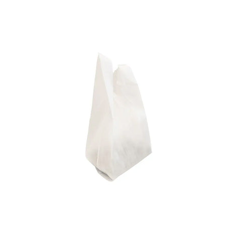 Small White Non Woven Bag Open