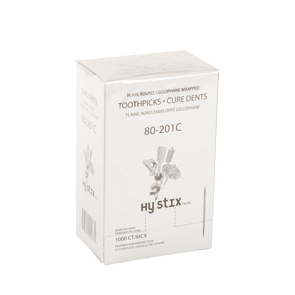 box of cello wrapped toothpicks