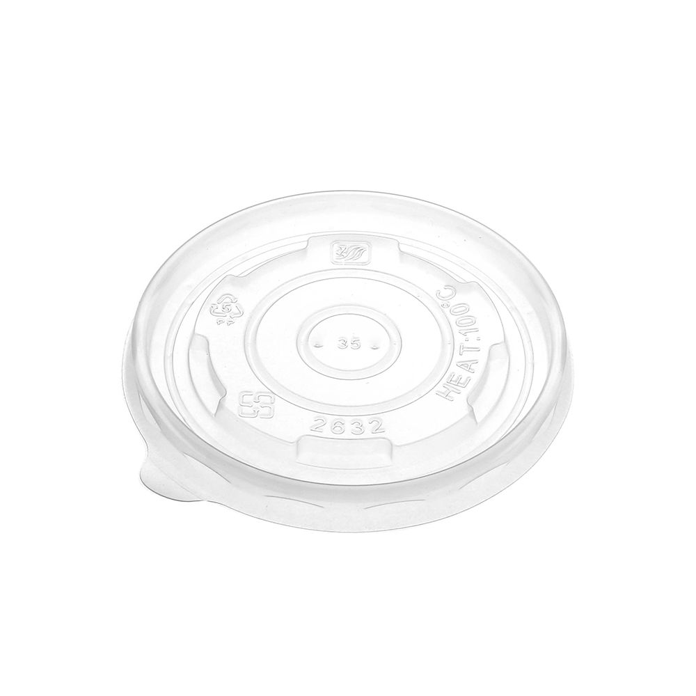 YS 263 290mm Clear Lid for 8 10oz Paper Bowl