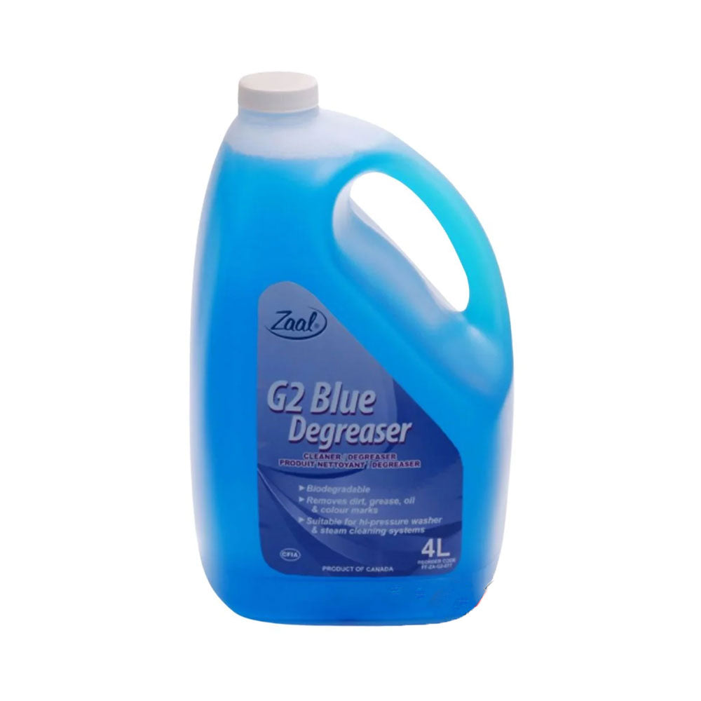 Zaal G2 Heavy Duty Blue Degreaser - 4L