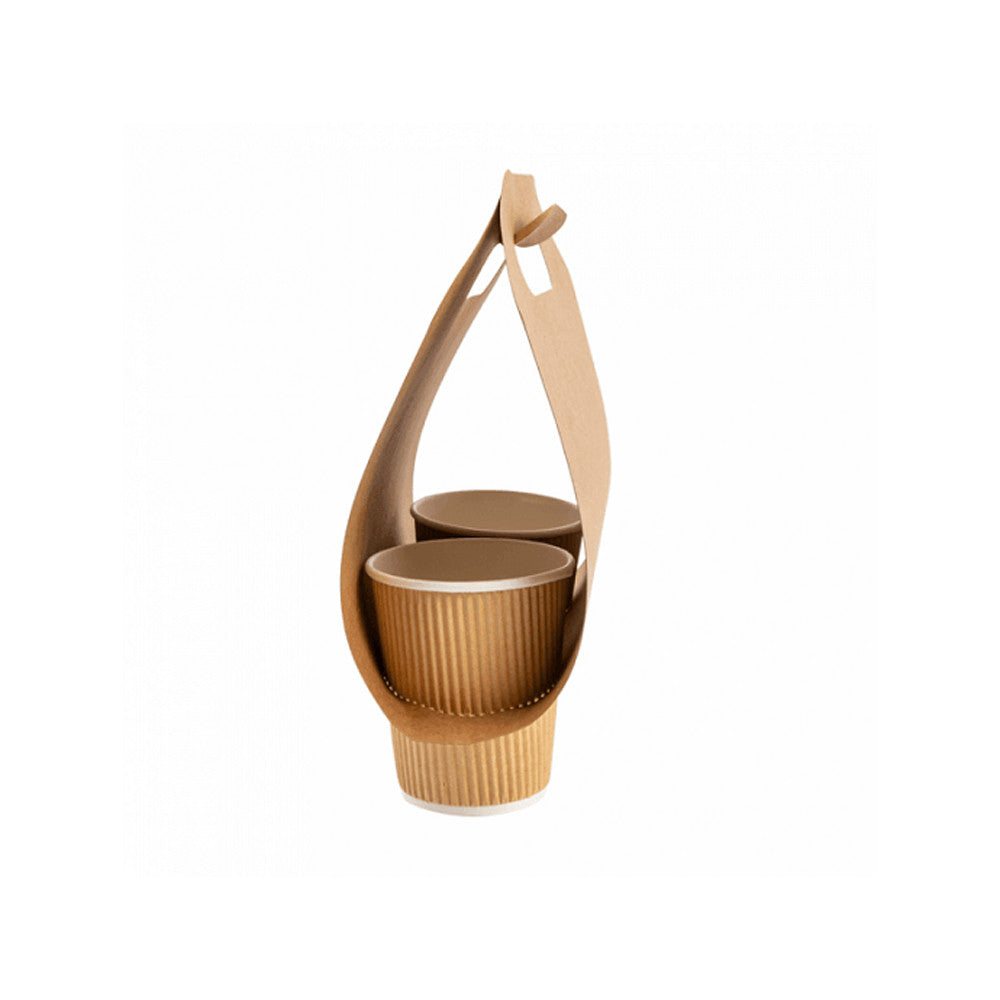 2 Cup Drink Carrier Side