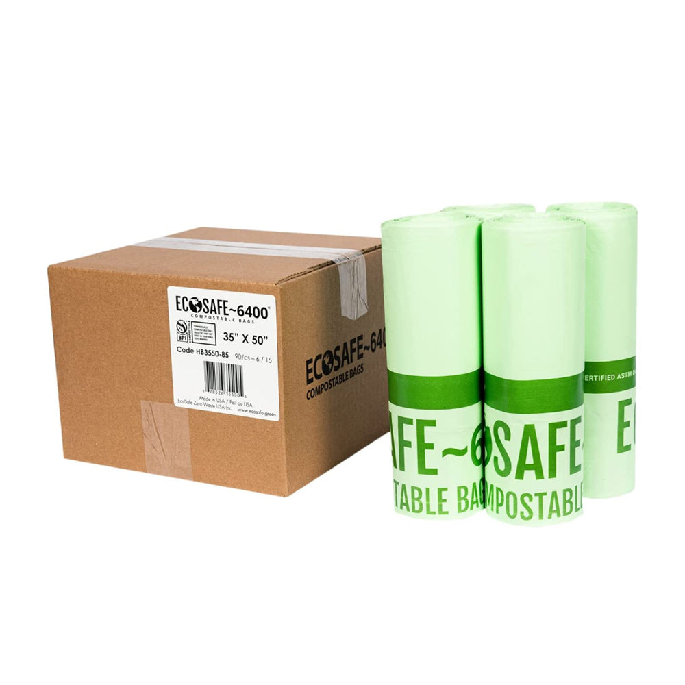 35x50 Compostable Bin Liner Case