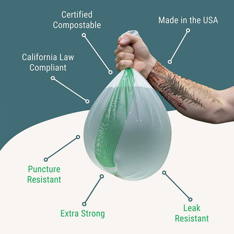 35x50 Compostable Bin Liner Info Strong"