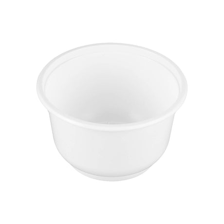 500FBM White PP Round Bowls