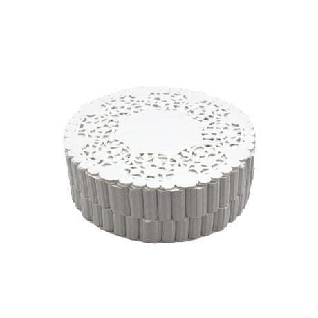 6 Lancaster Round Lace Paper Doilies