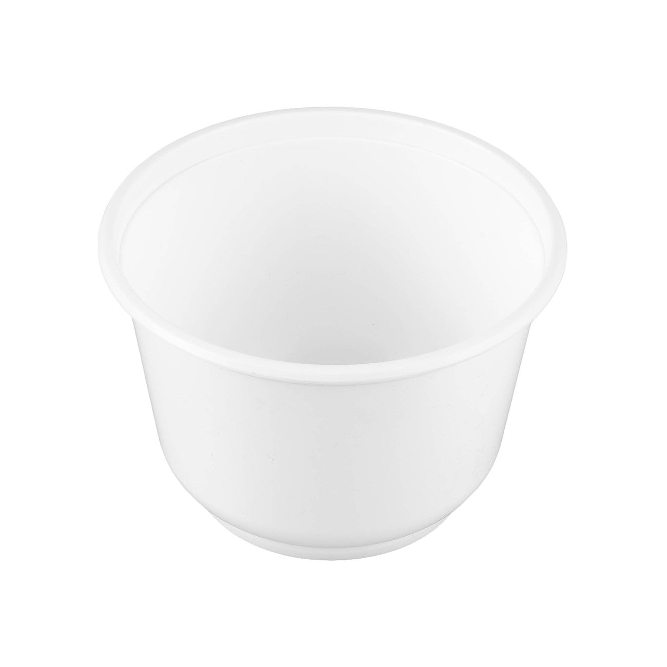 999FBM White PP Round Bowls
