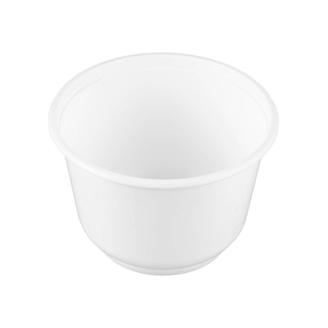 999FBM White PP Round Bowls