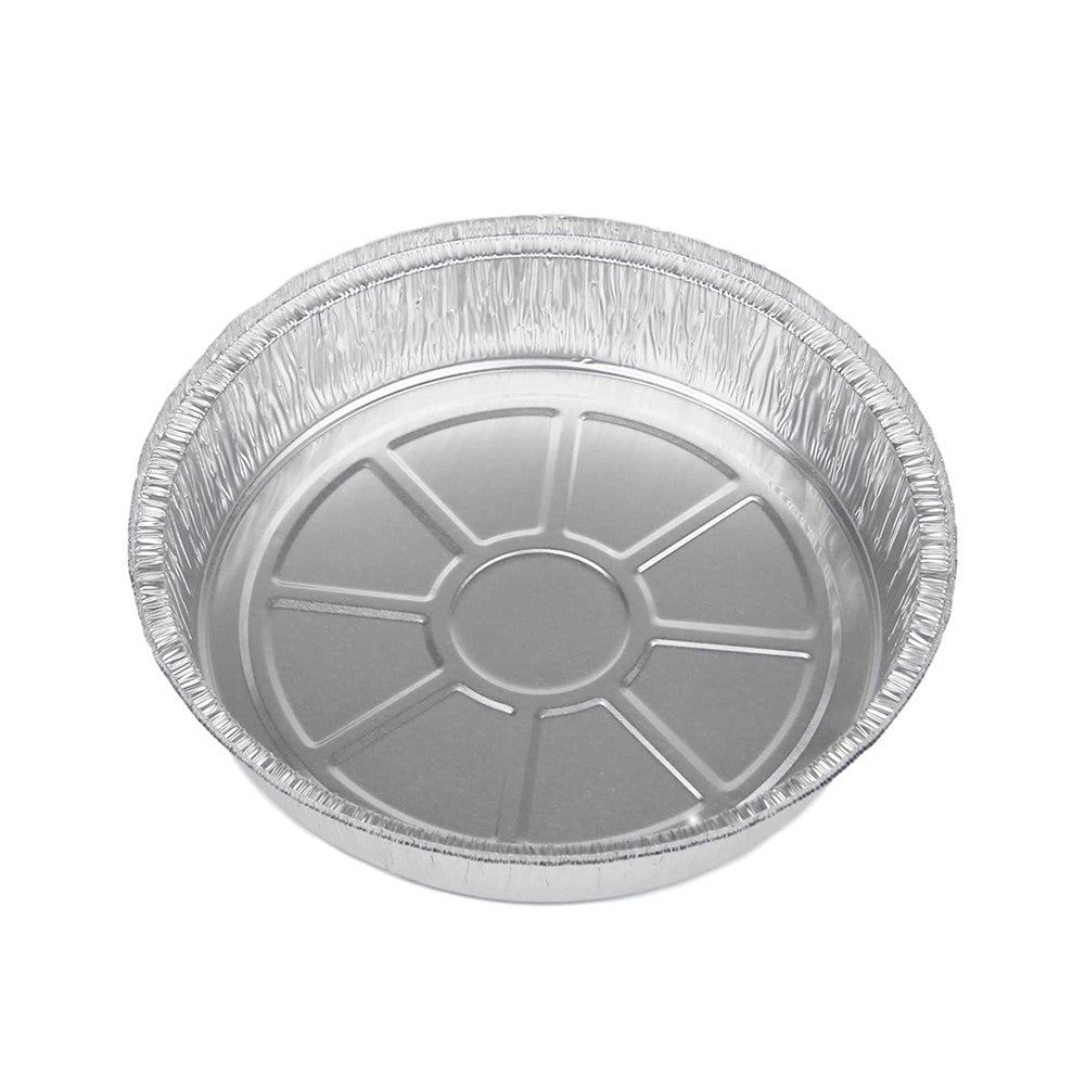 9 in Round Aluminum Foil Container Top