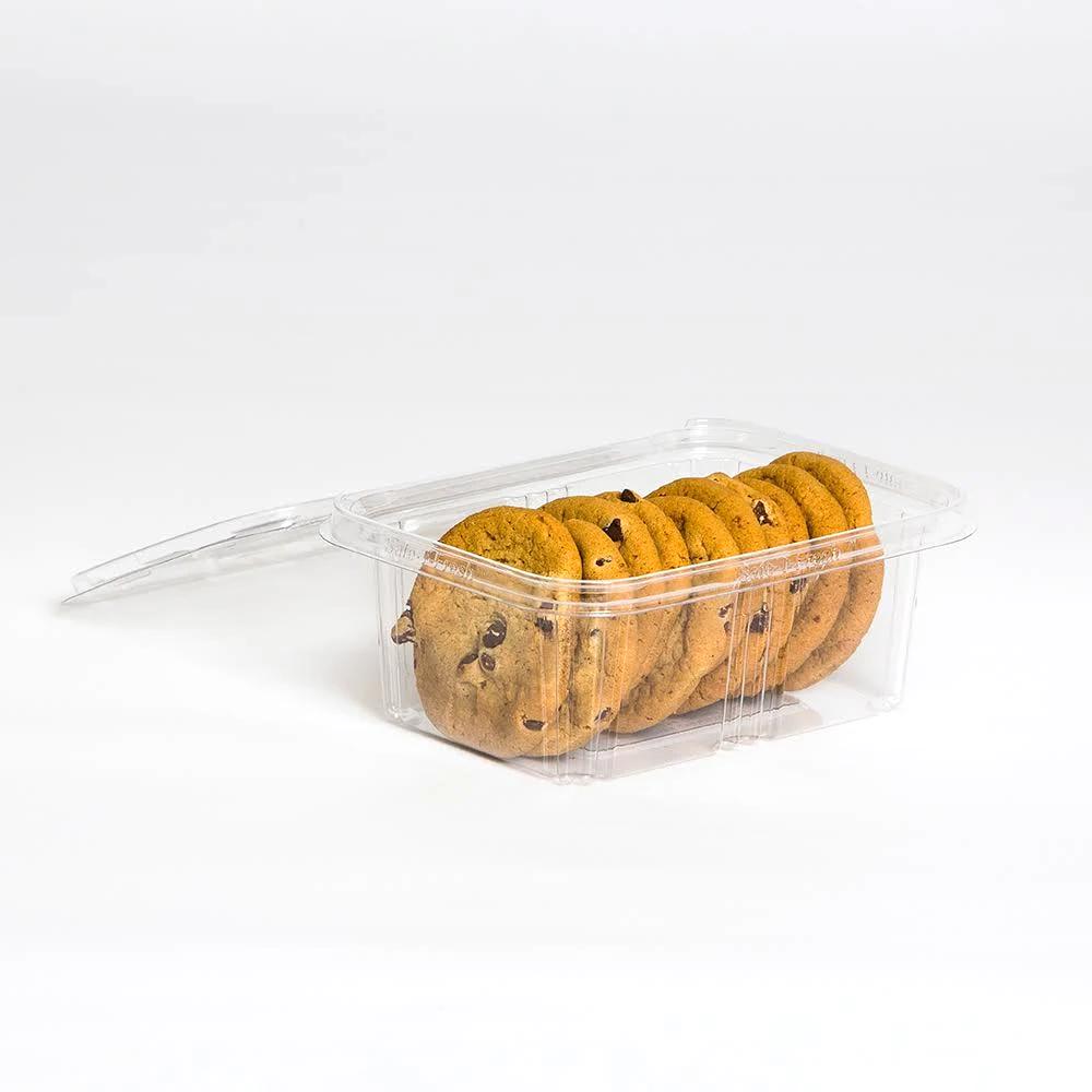 Inline Plastics Safe T Fresh Rectangle Container Open 32oz