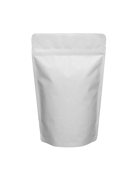 Matte White Stand Up Foil Pouch