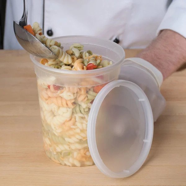 Plastic Soup Container