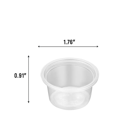 0.75oz Portion Cup (Cup Only) - 2500 Pcs