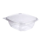 16oz Clear Hinged Container