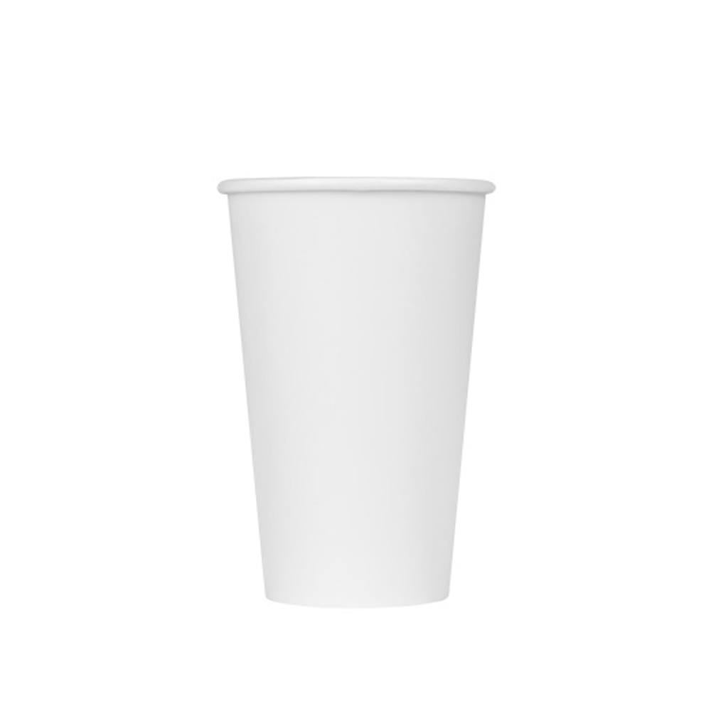 16oz White Hot Paper Cup