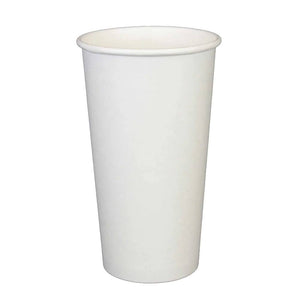 20oz White Hot Paper Cup