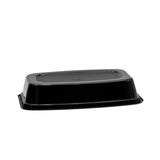 28oz Black Rectangular Container (Base Only) - 300 Pcs