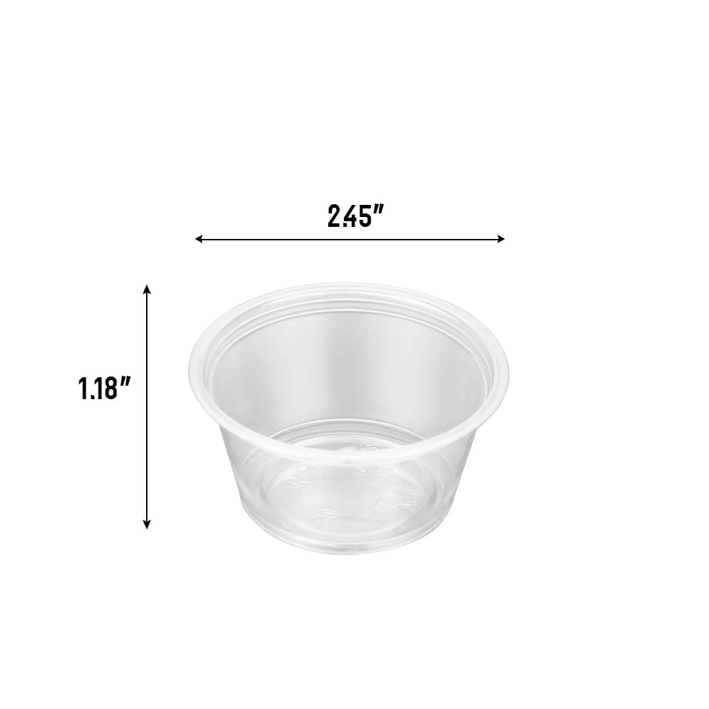2oz Portion Cups (Cup Only) – Patek Packaging