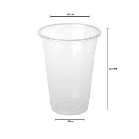 YS-500Y | 16oz PP 95mm Soft Cup for Cold Drink - 2000 Pcs