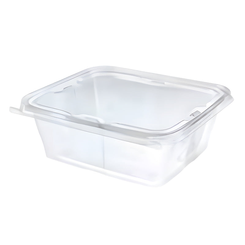 64oz Anti-Fog Clear Tamper Evident Container - 150 Sets