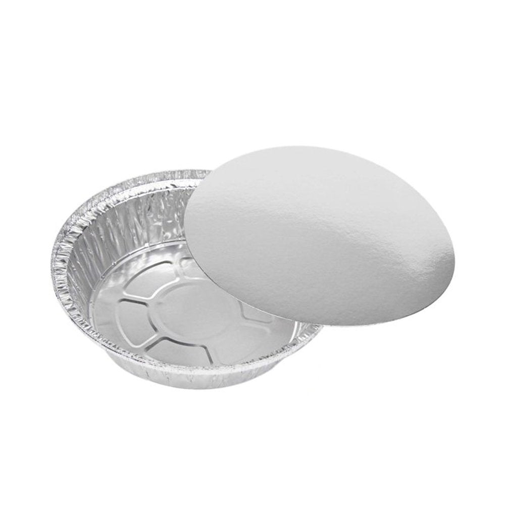 7 Round Aluminum Foil Container with Lid