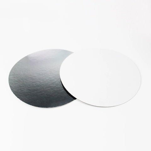 7 Round Aluminum Foil Lid Front and Back