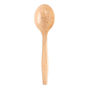 6" Wheat Fibre Spoon