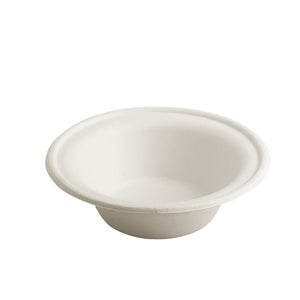 8oz Sugarcane Compostable Bowl