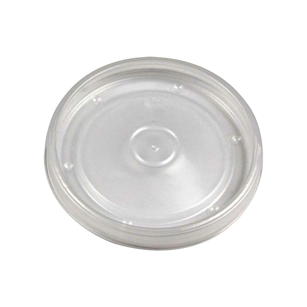 90mm PP Vented Flat Lid (Lid Only) - 250 Pcs