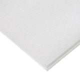 15x16" Air Laid White Linen Napkin 1/8 Fold - 1000 Pcs