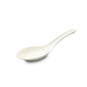 6" Sugarcane Asian Soup Spoon