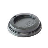 90mm Black Disposable Cup Lids