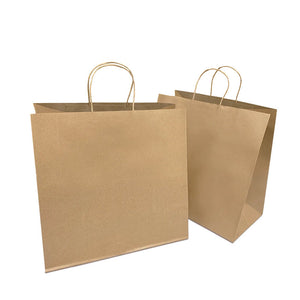 13" x 7" x 13" Kraft Bag With Handle 