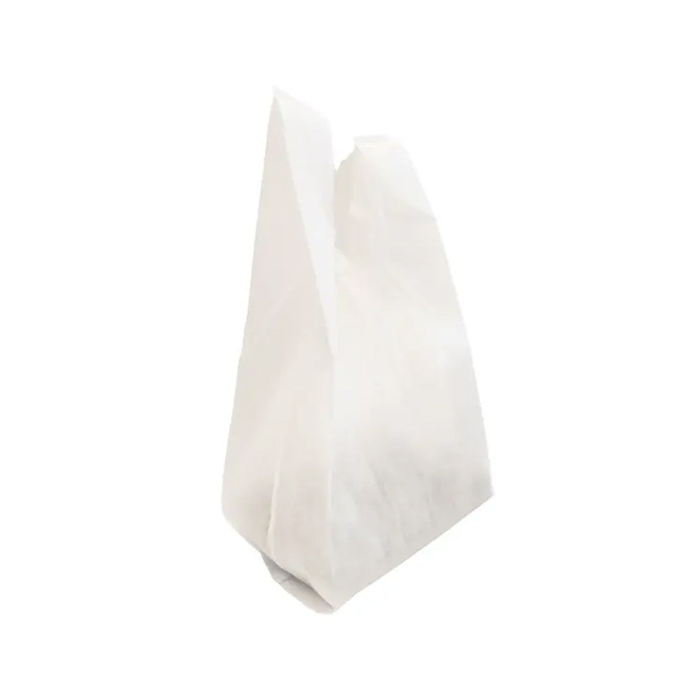 Medium White Non Woven Bag Open