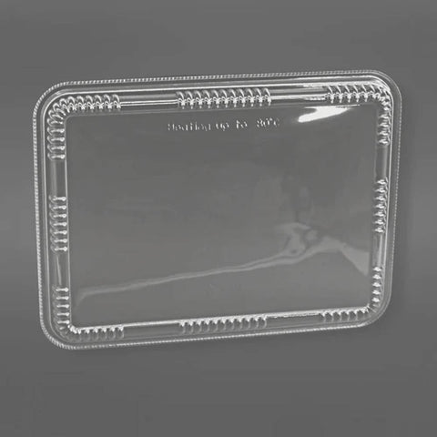Clear Anti Fog Rectangular Lid for 5 Comp. Bento Box (Lid Only) - 300 Pcs