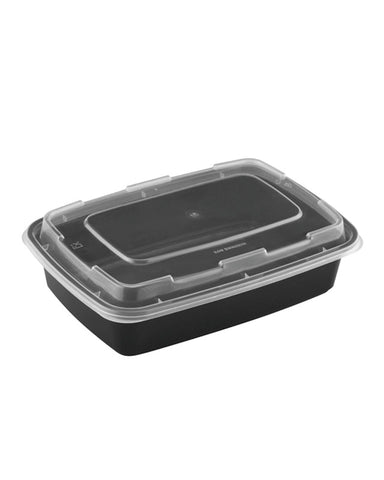 Rectangular Plastic Take-Out Containers