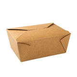 #4 | 98oz Eco-Friendly Kraft Take-Out Box 8.5x6.25x3.5" - 160 Pcs