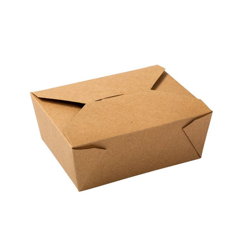 #8 | 46oz Eco-friendly Kraft Take-Out Box 6x4.75x2.5″ - 200 Pcs