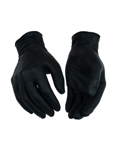 Balanced® 5.5 mil Black Disposable Nitrile Gloves