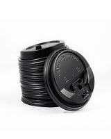 Black Dome Lids 12oz and 16oz Group