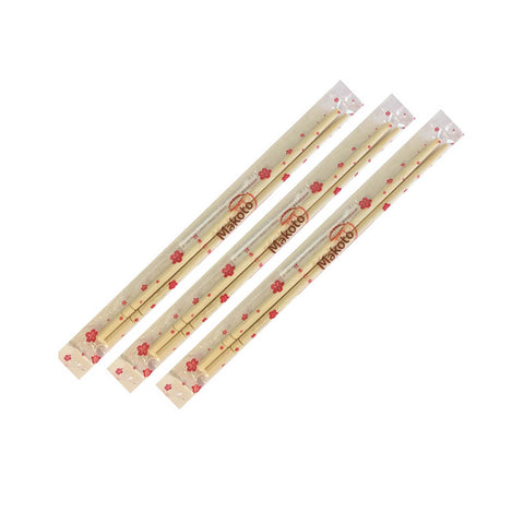 BC55OPP | 5.5mm Bamboo Chopsticks OPP Wrapped - 3000 Pairs