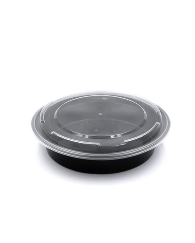 Round Take Out Containers with Lids - 150 Sets