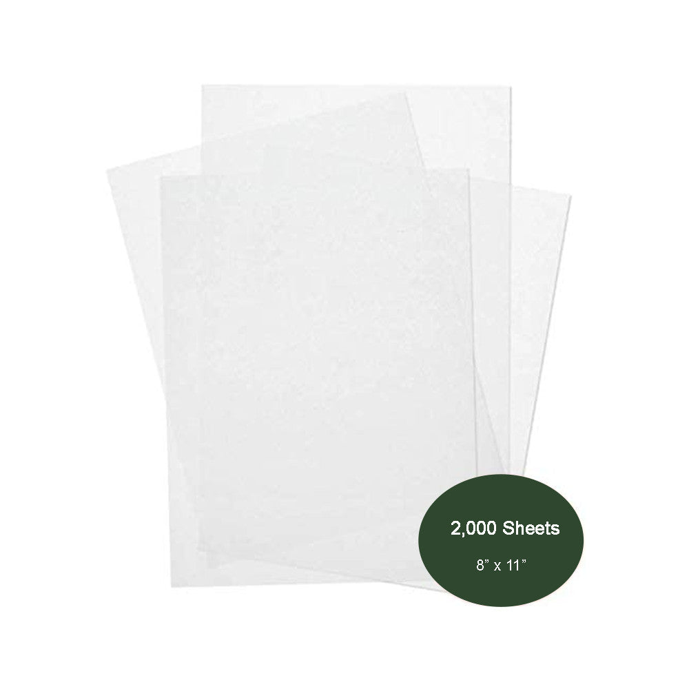 Dry Wax Paper Sheets - 8x11 | RubenRestSupply